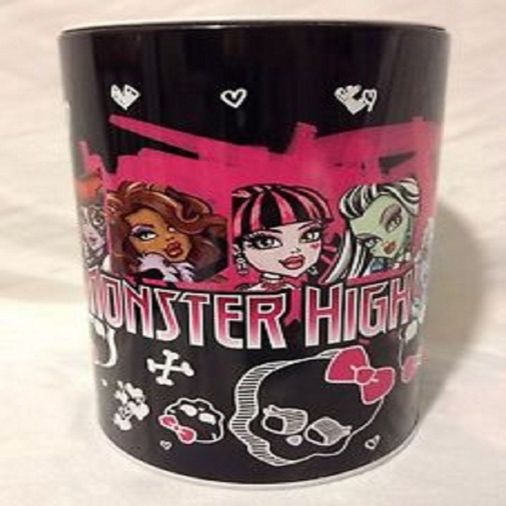 Monster High Metal Coin Piggy Bank Tin Case
